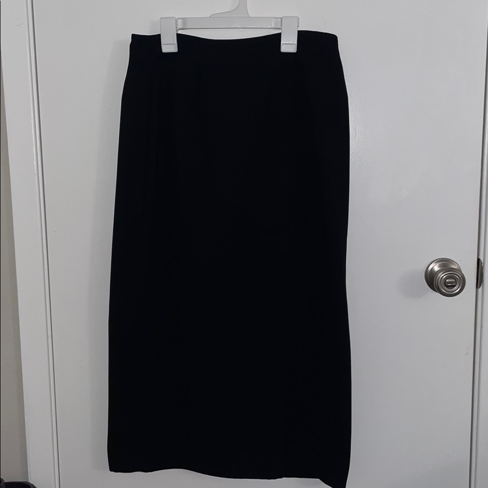 Kasper Petite Black Skirt